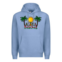Colony Blue aloha beaches Premium Hoodie - CowhideDigitalArt