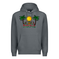 Rock aloha beaches Premium Hoodie - CowhideDigitalArt