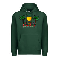 Sports Green aloha beaches Premium Hoodie - CowhideDigitalArt