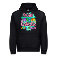 Black fight cancer in all colors Urban Hoodie - AdoDesignShop