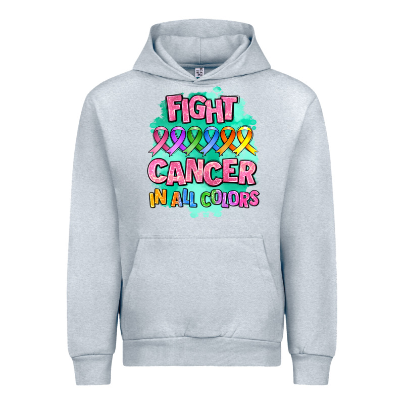 Fight Cancer In All Colors Urban Hoodie by AdoDesignShop | Teevron