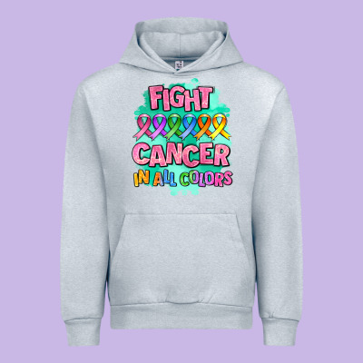 Fight Cancer In All Colors Urban Hoodie Designed By Adodesignshop