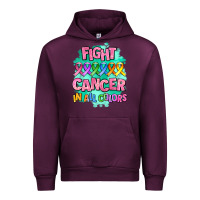 Mauve Wine fight cancer in all colors Urban Hoodie - AdoDesignShop