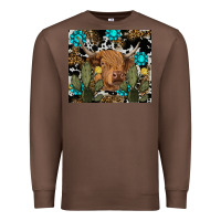 Chestnut western cow Premium Sweatshirt - RanaPortraitStore