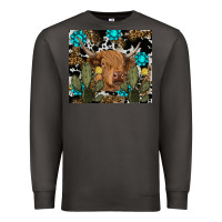Smoke western cow Premium Sweatshirt - RanaPortraitStore