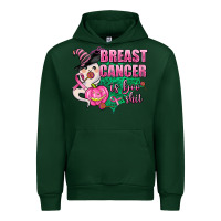 Forest Green breast cancer is boo shit Urban Hoodie - AdoDesignShop