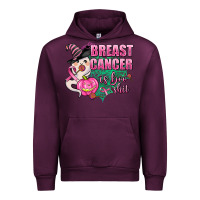 Mauve Wine breast cancer is boo shit Urban Hoodie - AdoDesignShop