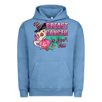 Pigment Pebble Blue breast cancer is boo shit Urban Hoodie - AdoDesignShop