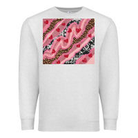 Oatmeal Heather valentines day pinky Premium Sweatshirt - RanaPortraitStore