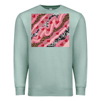 Seafoam valentines day pinky Premium Sweatshirt - RanaPortraitStore
