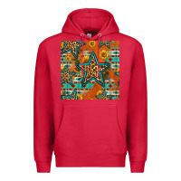 Cardinal western stars seamless pattern Premium Hoodie - HRA Design Shop