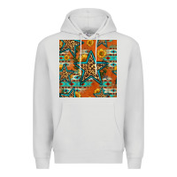 Dove Grey western stars seamless pattern Premium Hoodie - HRA Design Shop