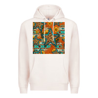Pale Pink western stars seamless pattern Premium Hoodie - HRA Design Shop