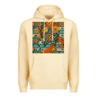 Pina Colada western stars seamless pattern Premium Hoodie - HRA Design Shop