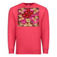 Cardinal valentines day teddy bear tumbler Premium Sweatshirt - RanaPortraitStore