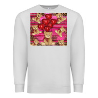 Dove Grey valentines day teddy bear tumbler Premium Sweatshirt - RanaPortraitStore