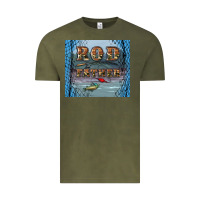 Vintage Olive rod father Vintage Tee - Artiststas