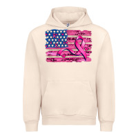 Sandshell american flag and  cancer ribbon pattern Urban Hoodie - AdoDesignShop