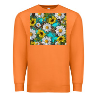 Carrot western daisy and sunflower Premium Sweatshirt - RanaPortraitStore