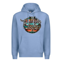 Colony Blue wranglinn mama Premium Hoodie - RacoonDesign