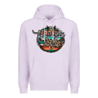 Lilac wranglinn mama Premium Hoodie - RacoonDesign