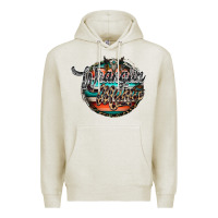 Oatmeal Heather wranglinn mama Premium Hoodie - RacoonDesign