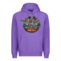 Purple wranglinn mama Premium Hoodie - RacoonDesign