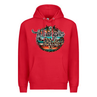 Red wranglinn mama Premium Hoodie - RacoonDesign