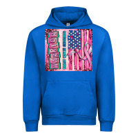 Cobalt warrior breast cancer and american flag Urban Hoodie - AdoDesignShop