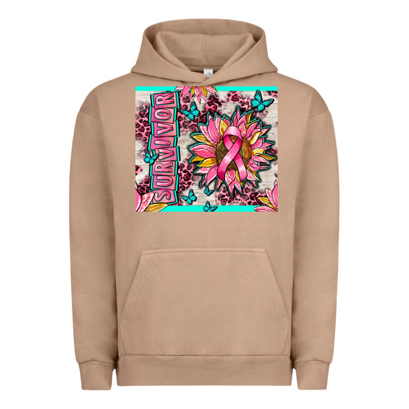 Survivor Breast Cancer Urban Hoodie by AdoDesignShop | Teevron
