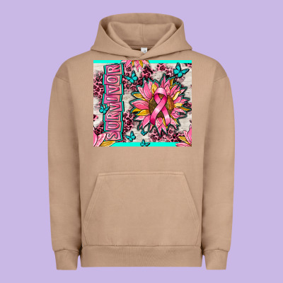 Survivor Breast Cancer Urban Hoodie Designed By Adodesignshop