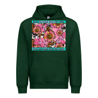 Forest Green breast cancer awareness Urban Hoodie - AdoDesignShop