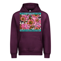 Mauve Wine breast cancer awareness Urban Hoodie - AdoDesignShop