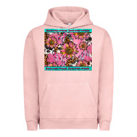 Pigment Salmon breast cancer awareness Urban Hoodie - AdoDesignShop