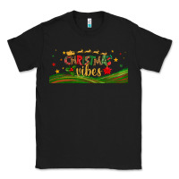 Black christmas vibes libbey glass Classic Tee - BundleAndBundleShop