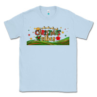 Dusty Blue christmas vibes libbey glass Classic Tee - BundleAndBundleShop