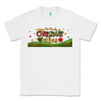 White christmas vibes libbey glass Classic Tee - BundleAndBundleShop