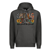 Charcoal Heather amazing grace how sweet the sound Premium Hoodie - RacoonDesign