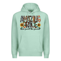 Seafoam amazing grace how sweet the sound Premium Hoodie - RacoonDesign