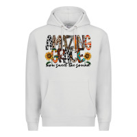 Dove Grey amazing grace how sweet the sound Premium Hoodie - RacoonDesign