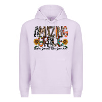Lilac amazing grace how sweet the sound Premium Hoodie - RacoonDesign