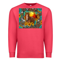 Cardinal western horse and desert tumbler Premium Sweatshirt - RanaPortraitStore