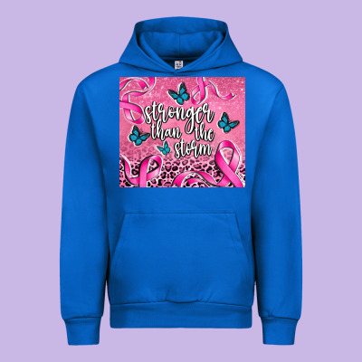 Stronger Than The Stormcancer Urban Hoodie Designed By Adodesignshop