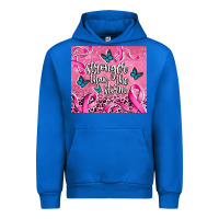 Cobalt stronger than the stormcancer Urban Hoodie - AdoDesignShop
