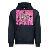 Navy stronger than the stormcancer Urban Hoodie - AdoDesignShop