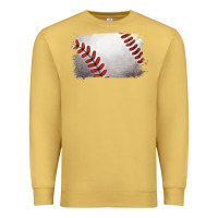 Antique Gold baseball brushstroke Premium Sweatshirt - RanaPortraitStore