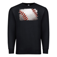 Black baseball brushstroke Premium Sweatshirt - RanaPortraitStore