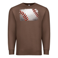 Chestnut baseball brushstroke Premium Sweatshirt - RanaPortraitStore