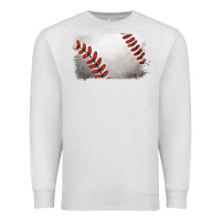 Oatmeal Heather baseball brushstroke Premium Sweatshirt - RanaPortraitStore