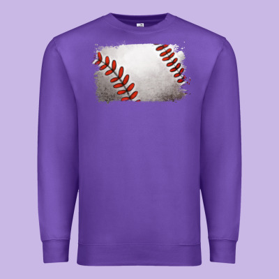 Premium Sweatshirt baseball brushstroke